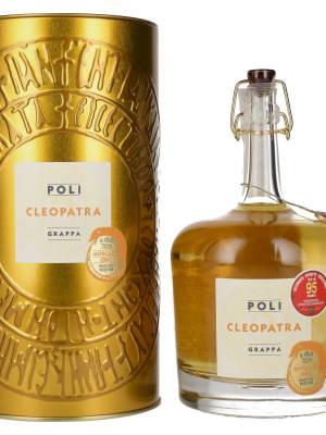 Poli Grappa Cleopatra Moscato Oro 40% Vol. 0,7l u limenoj poklon kutiji