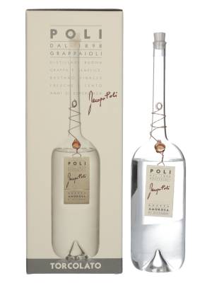 Poli Grappa Amorosa di Dicembre Torcolato 40% Vol. 0,5l u poklon kutiji