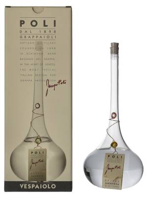 Poli Grappa Amorosa di Settembre Vespaiolo 40% Vol. 0,5l u poklon kutiji