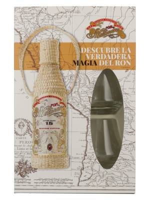 Ron Millonario 15 Solera Reserva Especial 40% Vol. 0,7l u poklon kutiji s 2 čaše