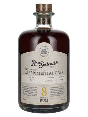 Ron Sostenible 8 YO Experimental Port Cask 43% Vol. 0,7l
