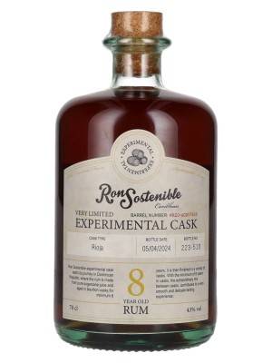 Ron Sostenible 8 YO Experimental Rioja Cask 43% Vol. 0,7l
