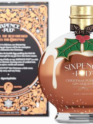 Sixpence Pud Christmas Pudding Gin Liqueur 20% Vol. 0,5l u poklon kutiji