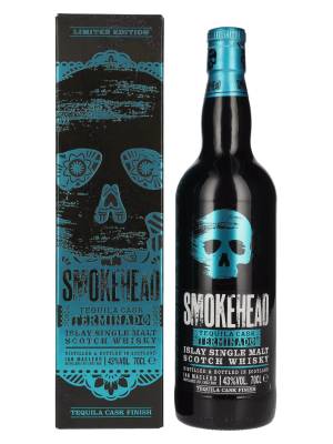 Smokehead TEQUILA CASK TERMINADO Islay Single Malt Whisky Limited Edition 43% Vol. 0,7 u poklon kutiji