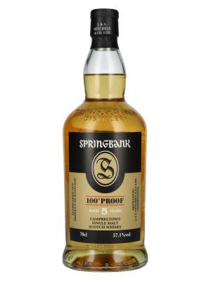 Springbank 100° Proof 5 YO Campbeltown Single Malt Scotch Whisky 57,1% Vol. 0,7l