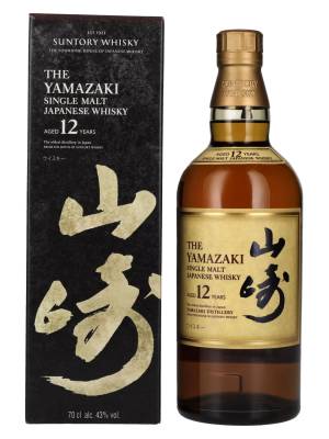 Suntory The Yamazaki 12 YO Single Malt Japanese Whisky 43% Vol. 0,7l u poklon kutiji