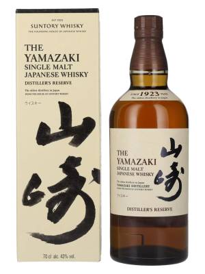 Suntory The Yamazaki DISTILLER'S RESERVE Single Malt Japanese Whisky 43% Vol. 0,7l u poklon kutiji