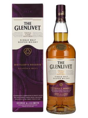 The Glenlivet DISTILLER'S RESERVE Triple Cask Matured 40% Vol. 1l u poklon kutiji
