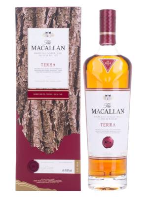 The Macallan TERRA Highland Single Malt Scotch Whisky 43,8% Vol. 0,7l u poklon kutiji