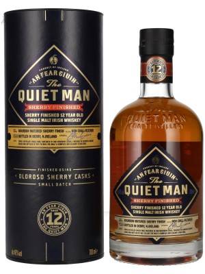 The Quiet Man 12 YO AN FEAR CIUIN Oloroso Sherry Casks Single Malt Irish Whiskey 46% Vol. 0,7l u poklon kutiji
