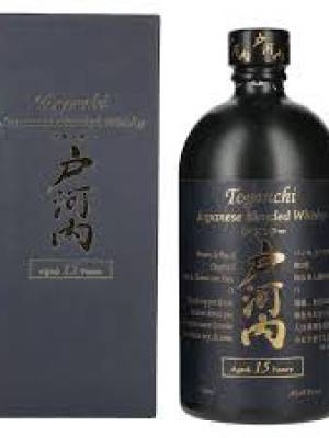 Togouchi 15 YO Japanese Blended Whisky 43,8% Vol. 0,7l u poklon kutiji
