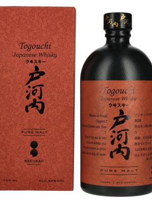 Togouchi PURE MALT Japanese Whisky 40% Vol. 0,7l u poklon kutiji