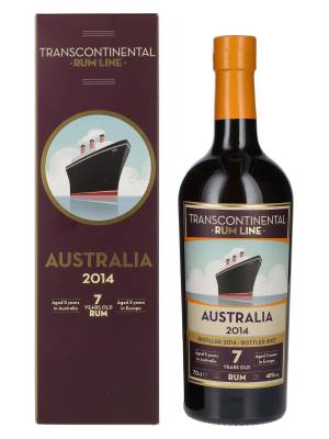 Transcontinental Rum Line AUSTRALIA 2014 48% Vol. 0,7l u poklon kutiji