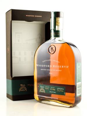 Woodford Reserve RYE DISTILLER'S SELECT Kentucky Straight Whiskey 45,2% Vol. 0,7l u poklon kutiji