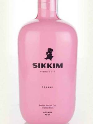 Sikkim FRAISE Premium Gin 40%  0,7 l