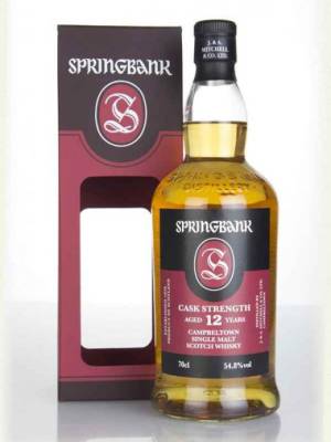 Springbank 12 YO CASK STRENGTH Single Malt Scotch Whisky 56,3% Vol. 0,7 u poklon kutiji