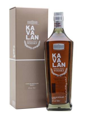 Kavalan DISTILLERY SELECT Single Malt Whisky 40% 0,7 l u poklon kutiji