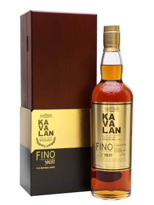 Kavalan SOLIST FINO SHERRY CASK Single Malt Whisky 57,8% Vol. 0,7 l u drvenoj poklon kutiji