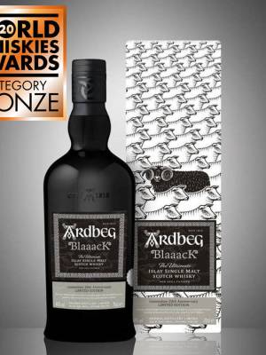 Ardbeg BlaaacK Islay Single Malt Scotch Whisky Comwithtee 20th Anniversary Limited Edition 46% Vol. 0,7l u poklon kutiji