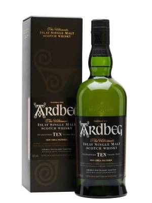 Ardbeg TEN YO Islay Single Malt Scotch Whisky 46% Vol. 0,7l u poklon kutiji