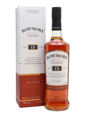 Bowmore 15 YO Islay Single Malt Scotch Whisky 43% Vol. 0,7l u poklon kutiji