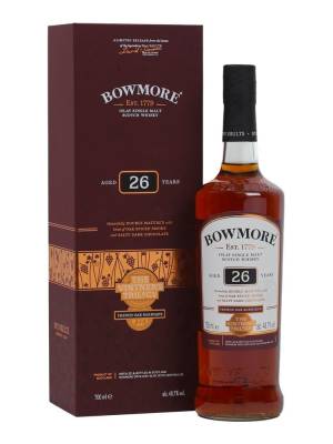 Bowmore 26 YO THE VINTNER'S TRILOGY French Oak Barrique 48,7% Vol. 0,7l u poklon kutiji