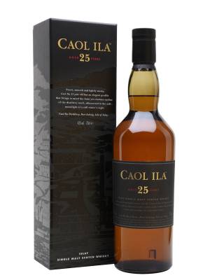 Caol Ila 25 YO Islay Single Malt Scotch Whisky 43% Vol. 0,7l u poklon kutiji