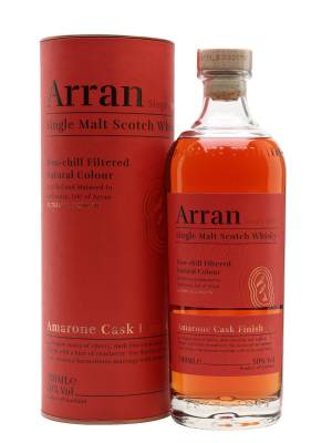 Arran Single Malt AMARONE CASK FINISH 50% Vol. 0,7l u poklon kutiji