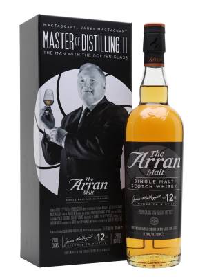 Arran Malt 12 YO MASTER of DISTILLING II James MacTaggart 51,8% Vol. 0,7l u poklon kutiji