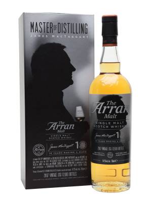 Arran Malt JAMES MACTAGGART 10 YEARS MAKING A MARK Anniversary 54,2% Vol. 0,7l u poklon kutiji