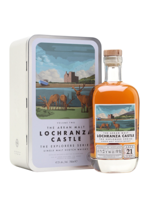 Arran Malt LOCHRANZA CASTLE 21 YO The Explorers Series Volume Two 47,2% Vol. 0,7l in Tinbox