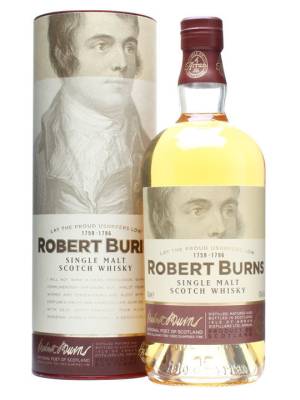 Arran Malt ROBERT BURNS Single Malt Scotch Whisky 43% Vol. 0,7l u poklon kutiji