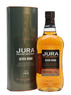 Jura SEVEN WOOD Single Malt Scotch Whisky 42% Vol. 0,7l u poklon kutiji