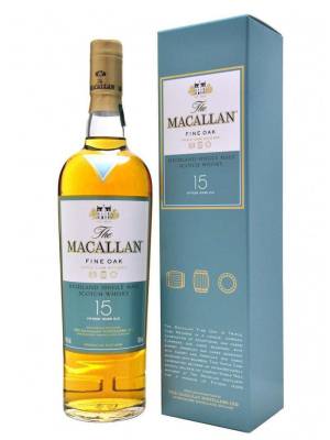 The Macallan 15 YO FINE OAK Highland Single Malt Scotch Whisky 43% Vol. 0,7l u poklon kutiji