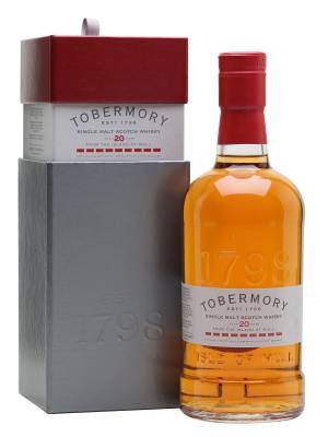 Tobermory 20 YO Single Malt Scotch Whisky SHERRY FINISH 46,3% Vol. 0,7l u poklon kutiji