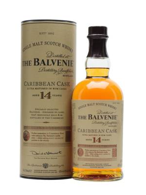 The Balvenie 14 YO Caribbean Cask 43% Vol. 0,7l u poklon kutiji