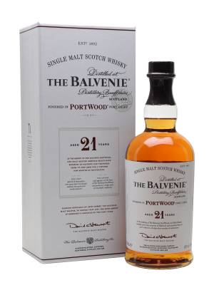 The Balvenie 21 YO Portwood Finish 40% Vol. 0,7l u poklon kutiji