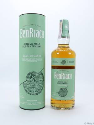 BenRiach QUARTER CASKS Single Malt Scotch Whisky 46% Vol. 0,7l u poklon kutiji