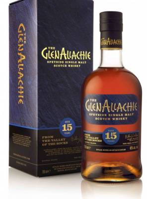 The GlenAllachie 15 Years Old Speyside Single Malt Scotch Whisky 46% Vol. 0,7l in Giftbox