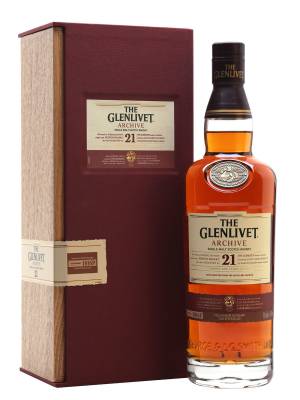 The Glenlivet 21 Years Old ARCHIVE Single Malt Scotch Whisky 43% Vol. 0,7l in Giftbox