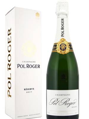 Pol Roger Champagne Réserve Brut 12,5% Vol. 0,75l in Giftbox