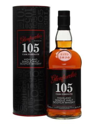 Glenfarclas 105 CASK STRENGTH Highland Single Malt Scotch Whisky 60% Vol. 1l u poklon kutiji