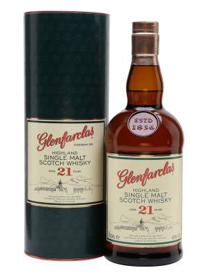 Glenfarclas 21 YO Highland Single Malt Scotch Whisky 43% Vol. 0,7l u poklon kutiji