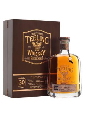 Teeling Whiskey 30 Years Old VINTAGE RESERVE COLLECTION Single Malt Irish Whiskey 46% Vol. 0,7l in wooden case