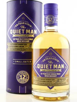 The Quiet Man AN CULCHISTE 12 Year Old Single Malt Irish Whiskey 46% Vol. 0,7l in Giftbox