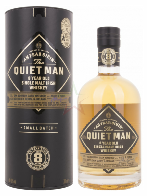 The Quiet Man AN FEAR CIUIN 8 Year Old Single Malt Irish Whiskey 40% Vol. 0,7l in Giftbox