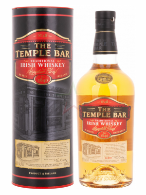 The Temple Bar Signature Blend Traditional Irish Whiskey 40% Vol. 0,7l in Giftbox