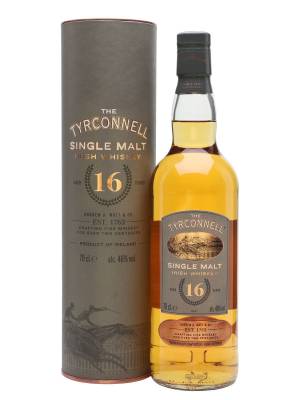 The Tyrconnell 16 Years Old Single Malt Irish Whiskey 46% Vol. 0,7l in Giftbox