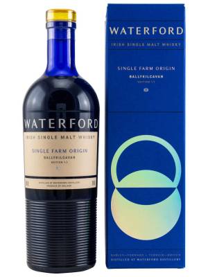 Waterford Single Farm Origin BALLYKILCAVAN Irish Single Malt Whiskey Edition 1.2 50% Vol. 0,7l in Giftbox