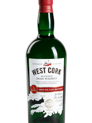 West Cork Blended Irish Whiskey IRISH IPA CASK FINISH 40% Vol. 0,7l